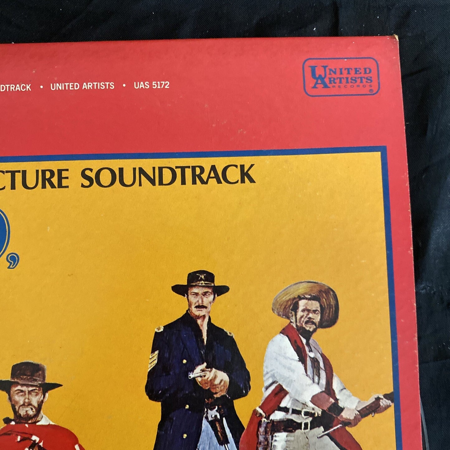 RARE MISPRINT!! Ennio Morricone The Good The Bad and The Ugly  UAS 5172