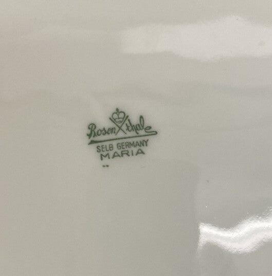 Rosenthal Classic Rose- Maria White 10" Round Vegetable Bowl