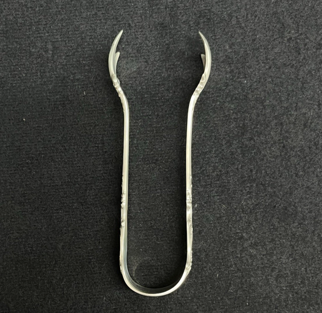 Melrose by Gorham 27.34g Sterling Silver Sugar Tongs 4"