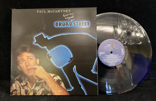 NM PROMO!! Paul McCartney 1984 LP  'Give My Regards To Broad Street'  Beatles