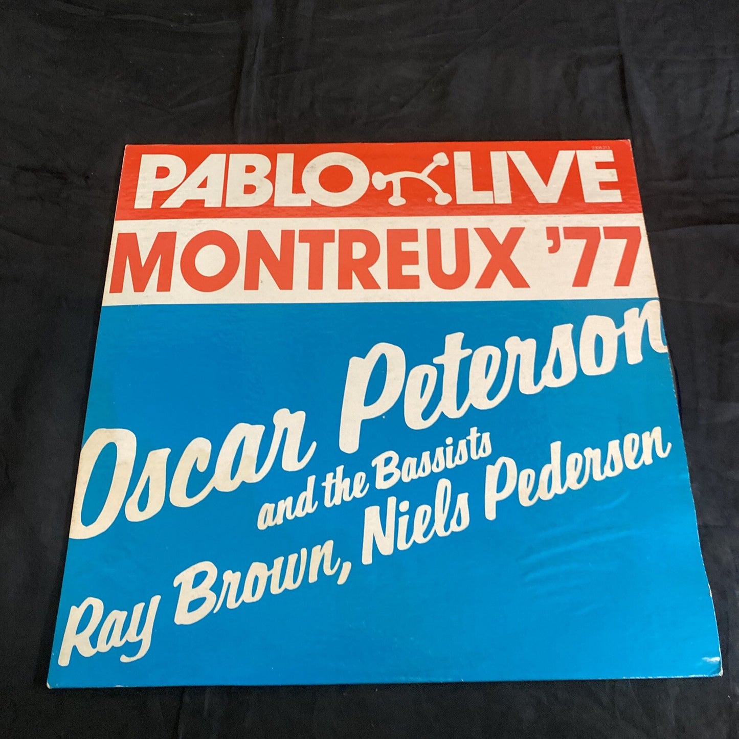 PROMO OSCAR PETERSON - MONTREUX '77 - PABLO LIVE RECORDS 2308 213 1977