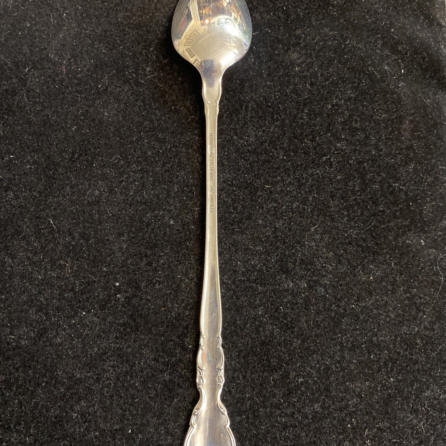 28.4g Sterling Silver Heirloom Grandeur Pattern by Oneida 7 1/2" Iced Tea Spoon