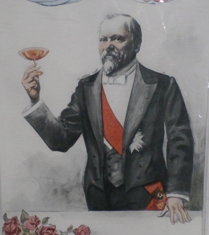 Antique Vanity Fair Print 1913 French President Poincare "Messieurs !" by OWL