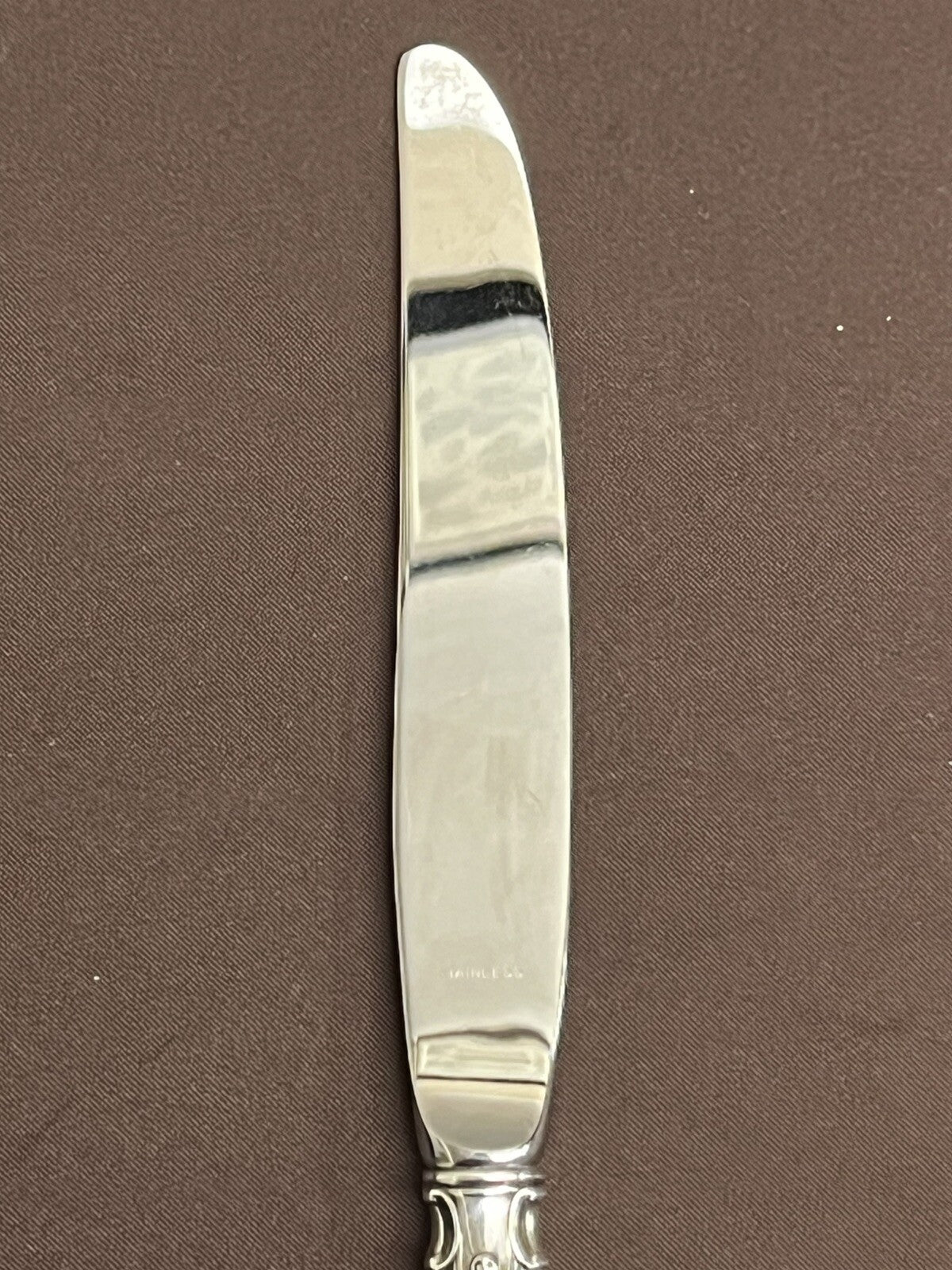 Gorham English Gadroon 8 7/8" New French Hollow Knife 64.5g each Beveled Blade