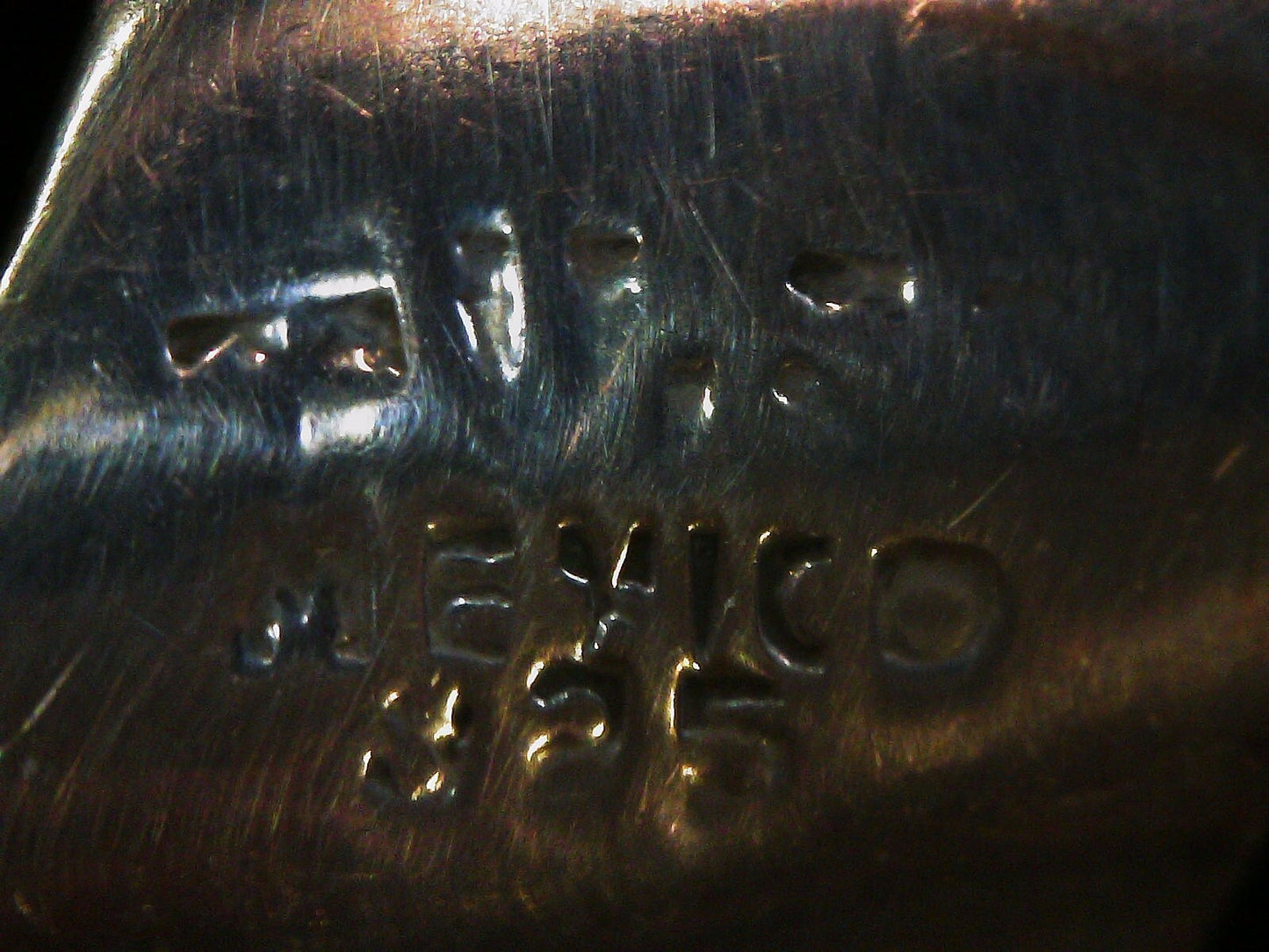 Midcentury Modern Sterling Silver 925 Brooch Pin Pendant 2 1/4" Mexico 15.7g