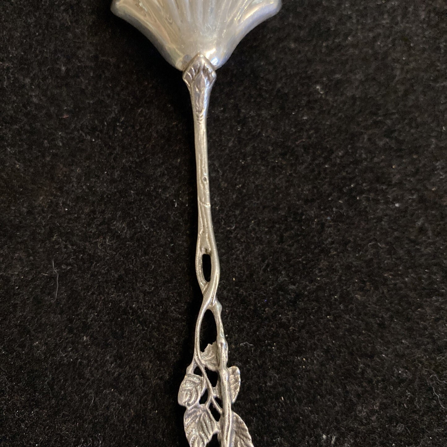 Sterling Silver Widmann Hildesheimer 5" Scalloped Spoon 15.4g