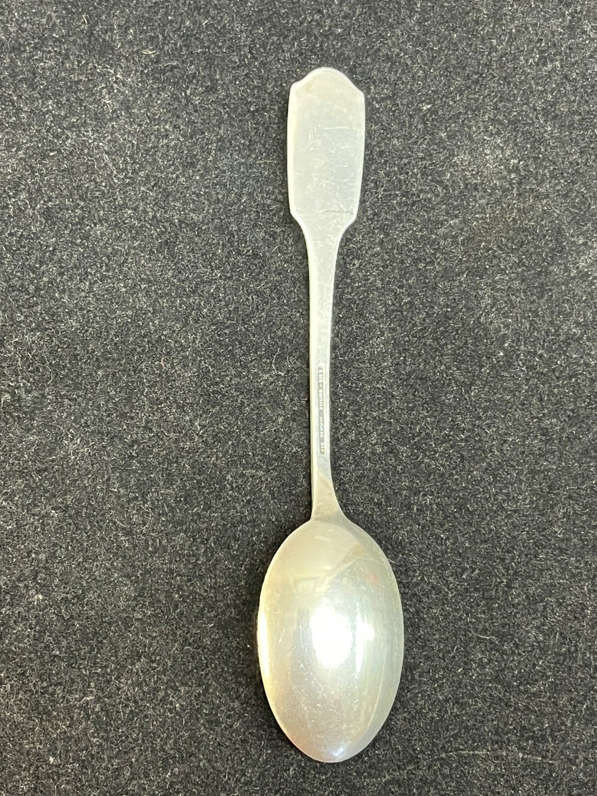 Denmark .925 Sterling Spoon w/ Enamel Stork Design 6" 27.9g