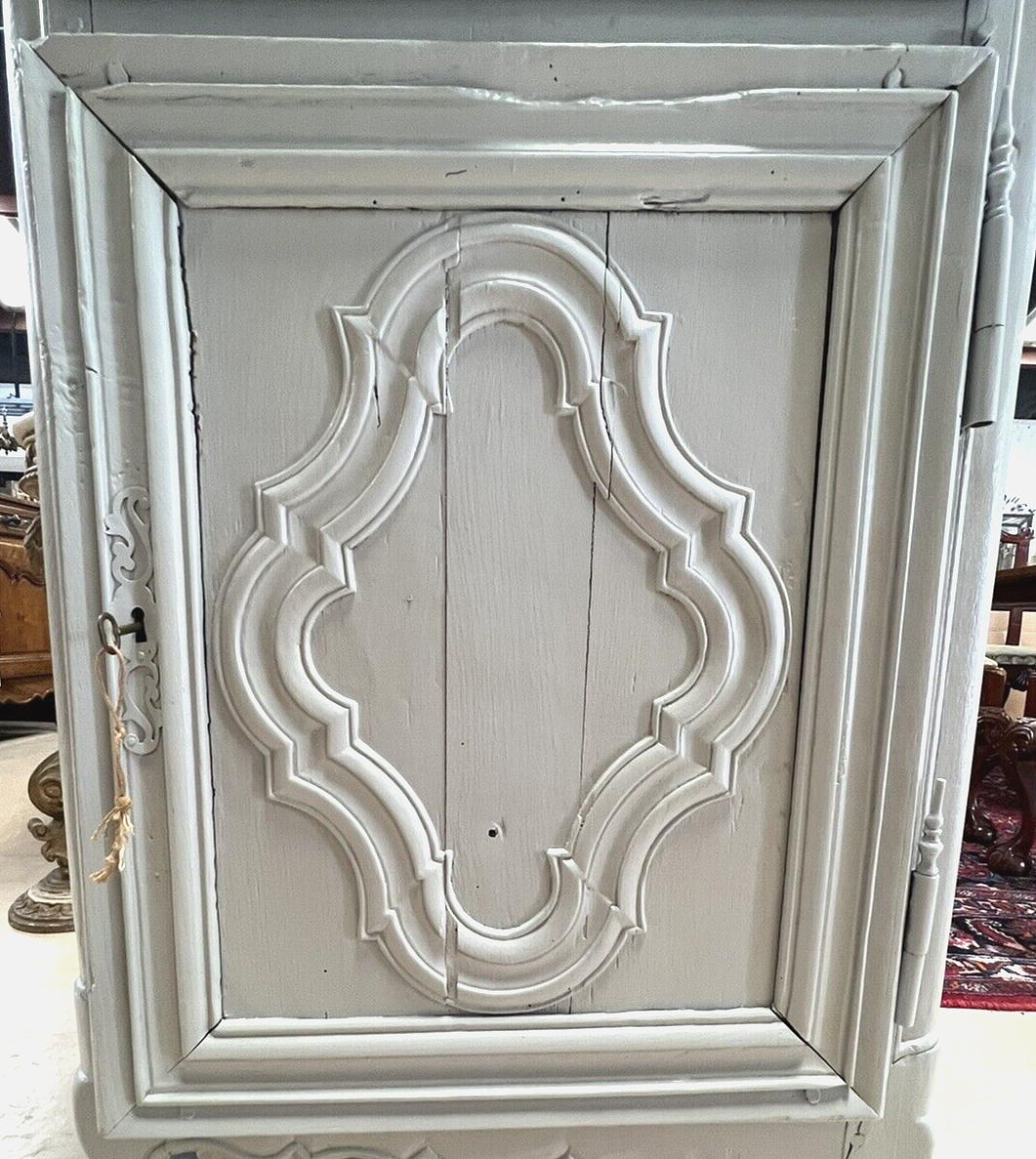 Antique French Oak Louis XV Jam Cabinet Confiturier Small Cabinet End Table