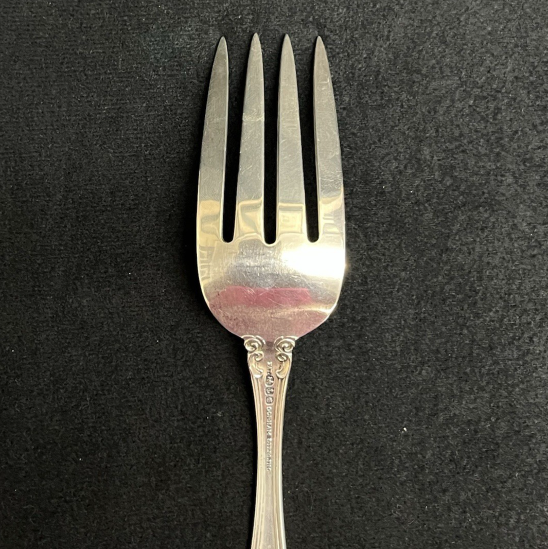 Melrose by Gorham Sterling Silver Cold Meat Serving Fork 8 1/8 in - 78.92g