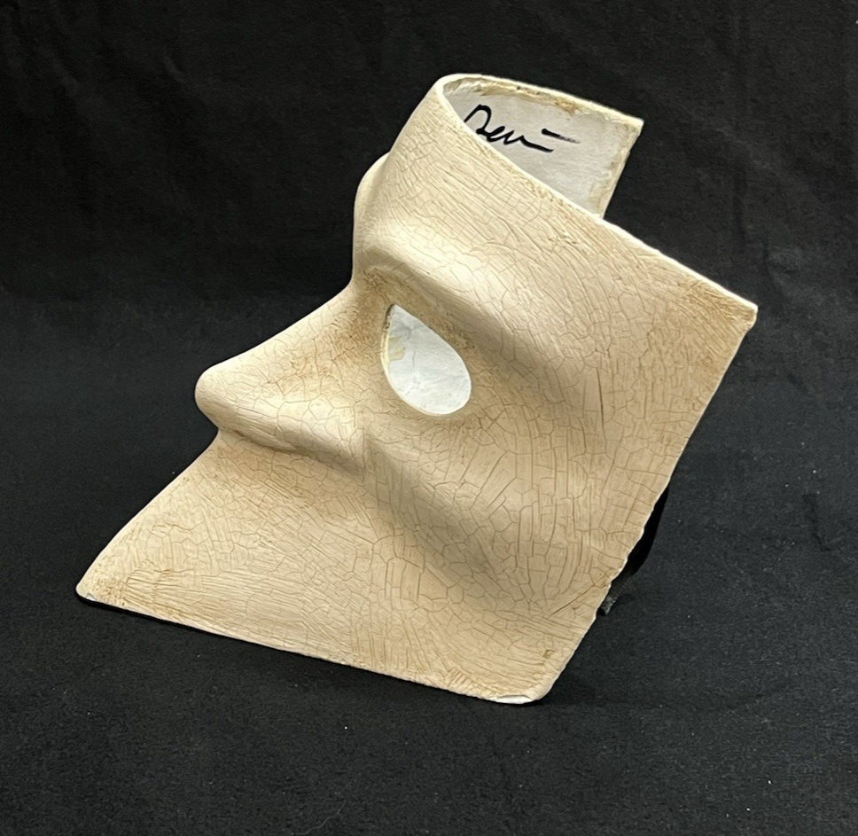 Set of 2 AGOSTINO DESSI & ALICE ATELIER ITALIAN PAPIER MACHE THEATER OPERA MASKS