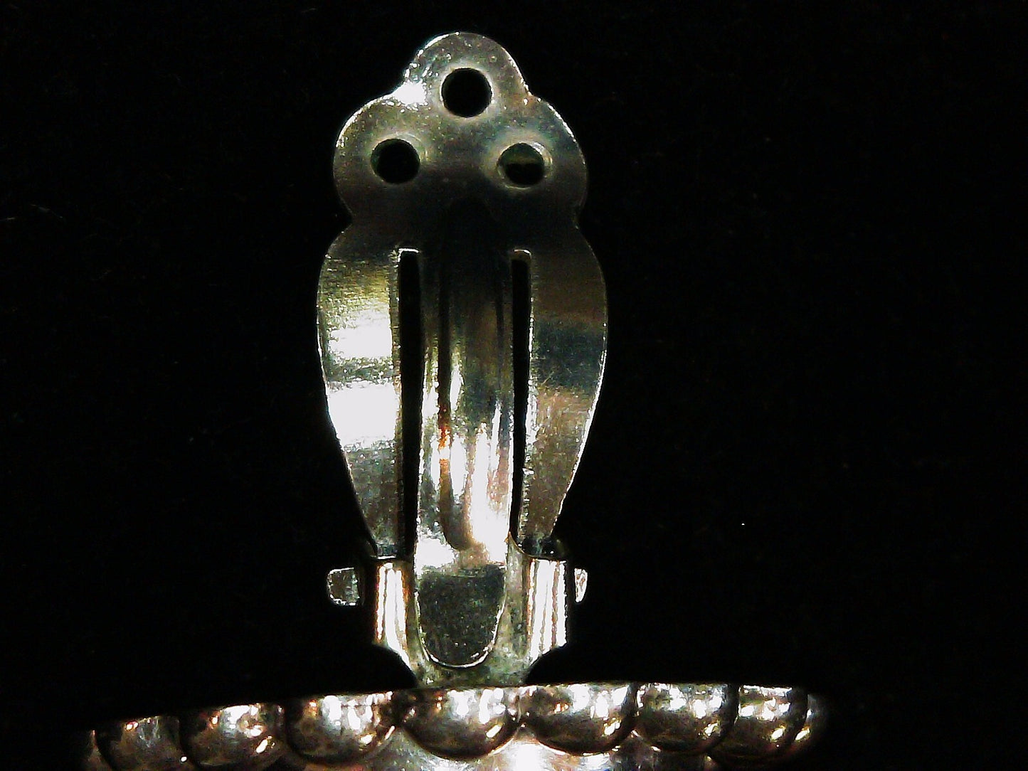 Sterling 925 Clip Earrings 16.2g