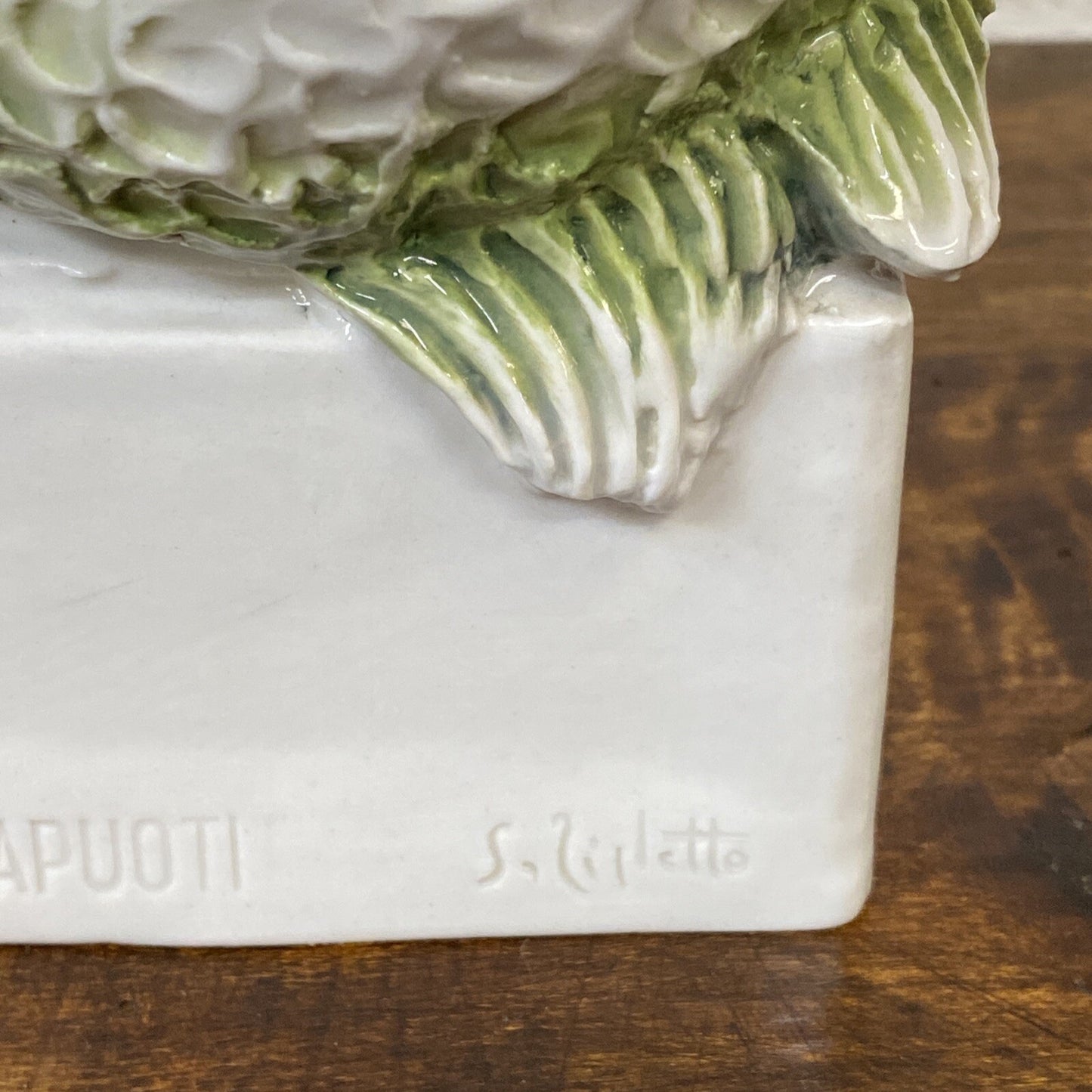 1950's Signed Italian CACCIAPUOTI PORCELAIN ZODIAC FIGURE 'PISCES'