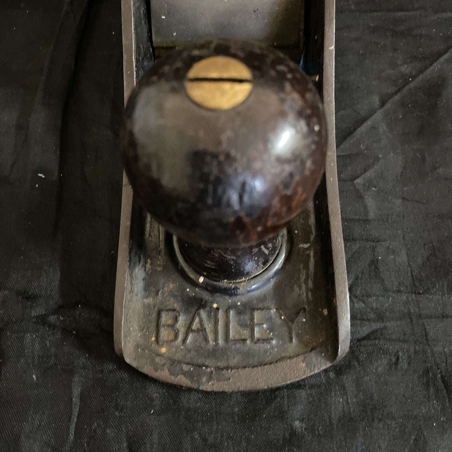 VTG Stanley Wood Block No.5 Bench Block Plane Marked "Bailey" Woodworking