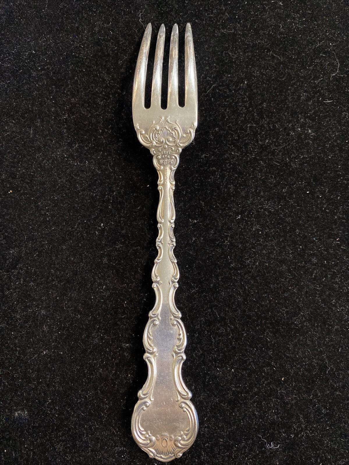 Gorham Strasbourg Sterling Silver 7" Fork Old Mark 50.2g