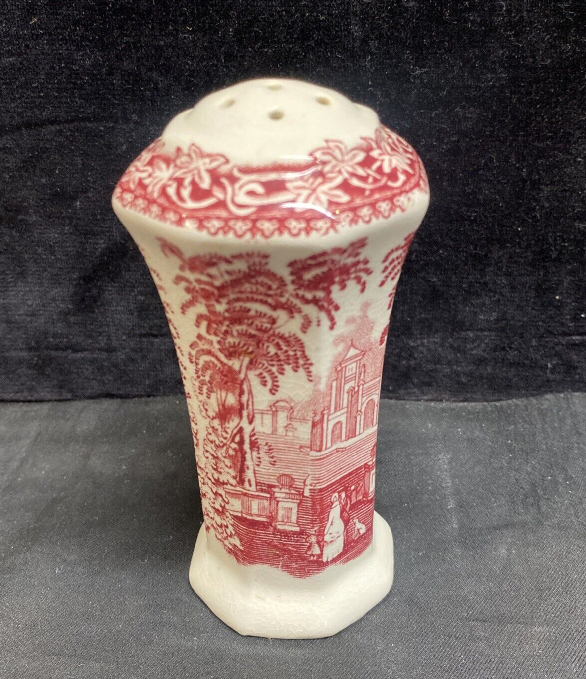 1 Mason's Vista Pink Salt or Pepper Shaker