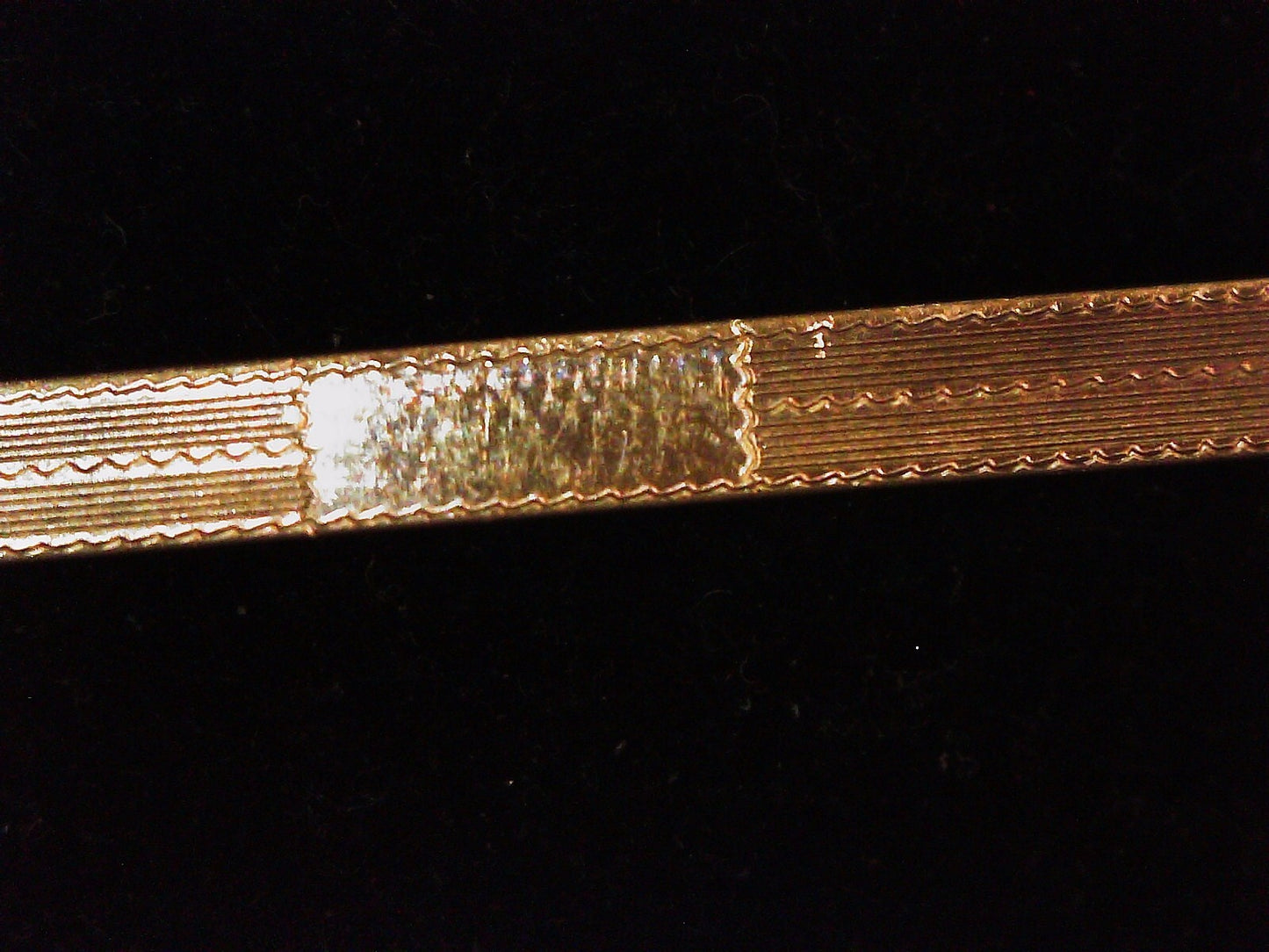 Antique 10K Yellow Gold Beauty Baby Pin 1.8g