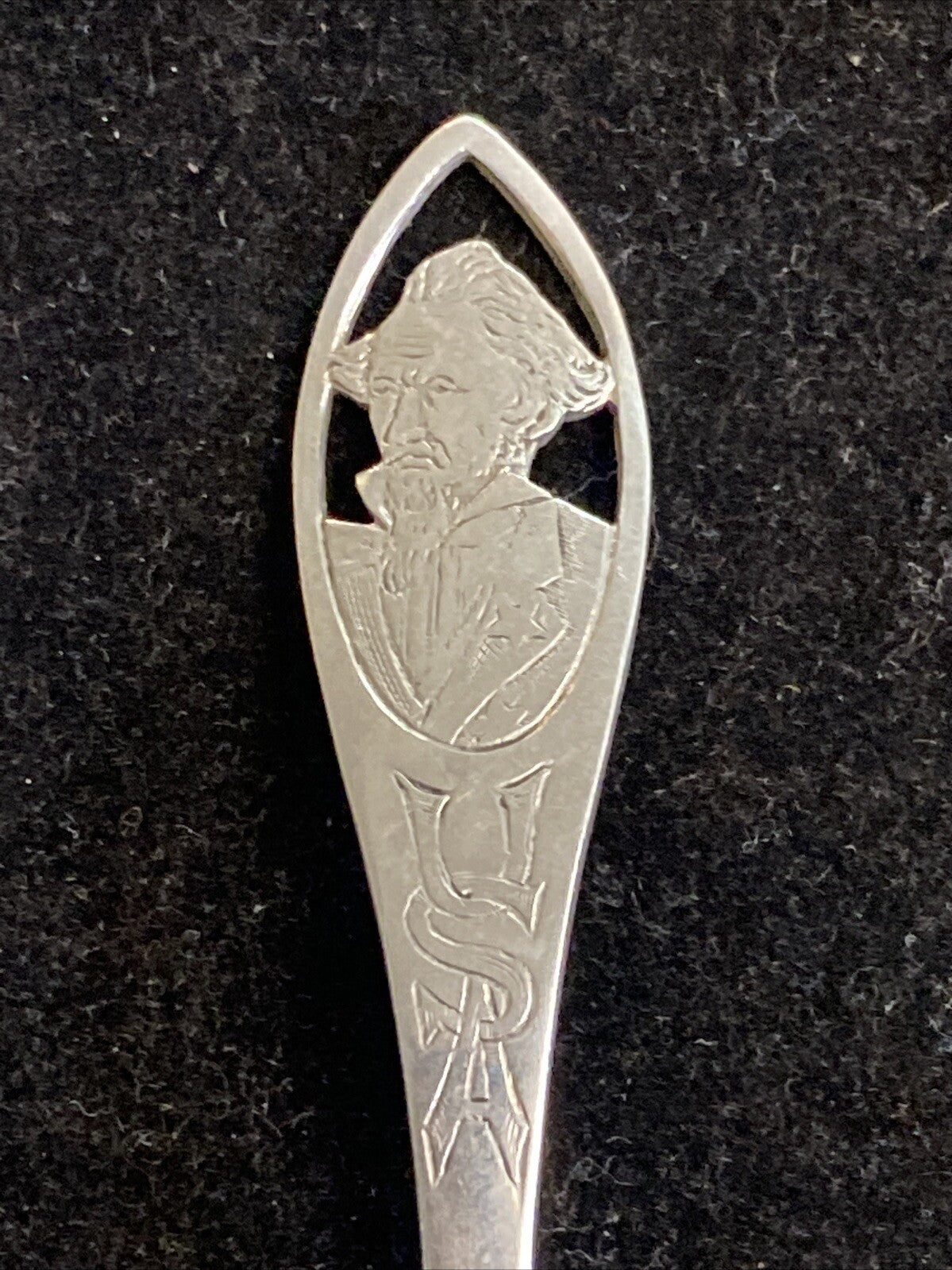 Pair of Baker Manchester Mfg. Co. 4 1/4" USA Baby Spoon & Fork 28.9g