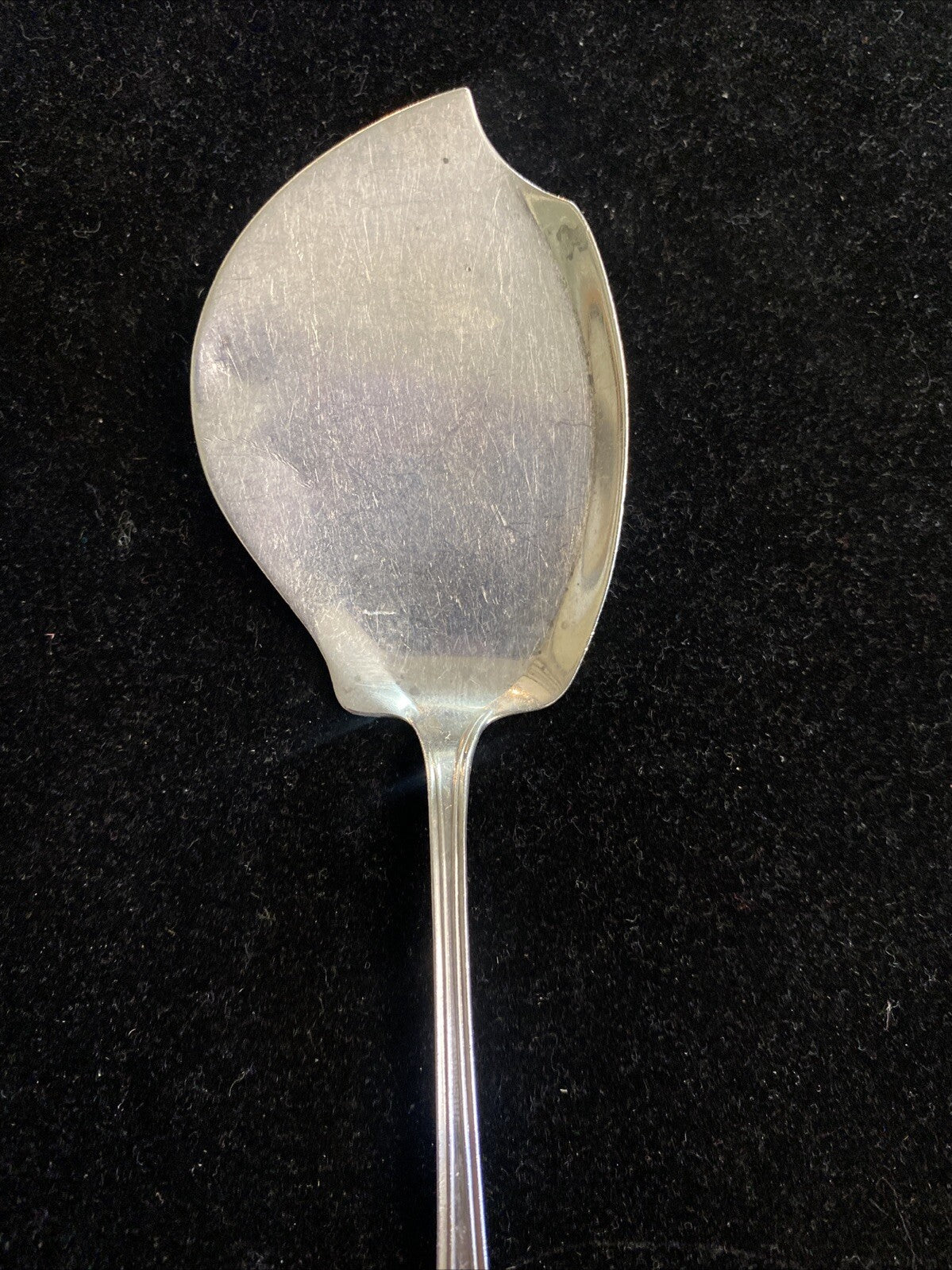 27.1g Sterling Silver Watson MAYFLOWER JELLY SERVER SPOON 7" No Mono