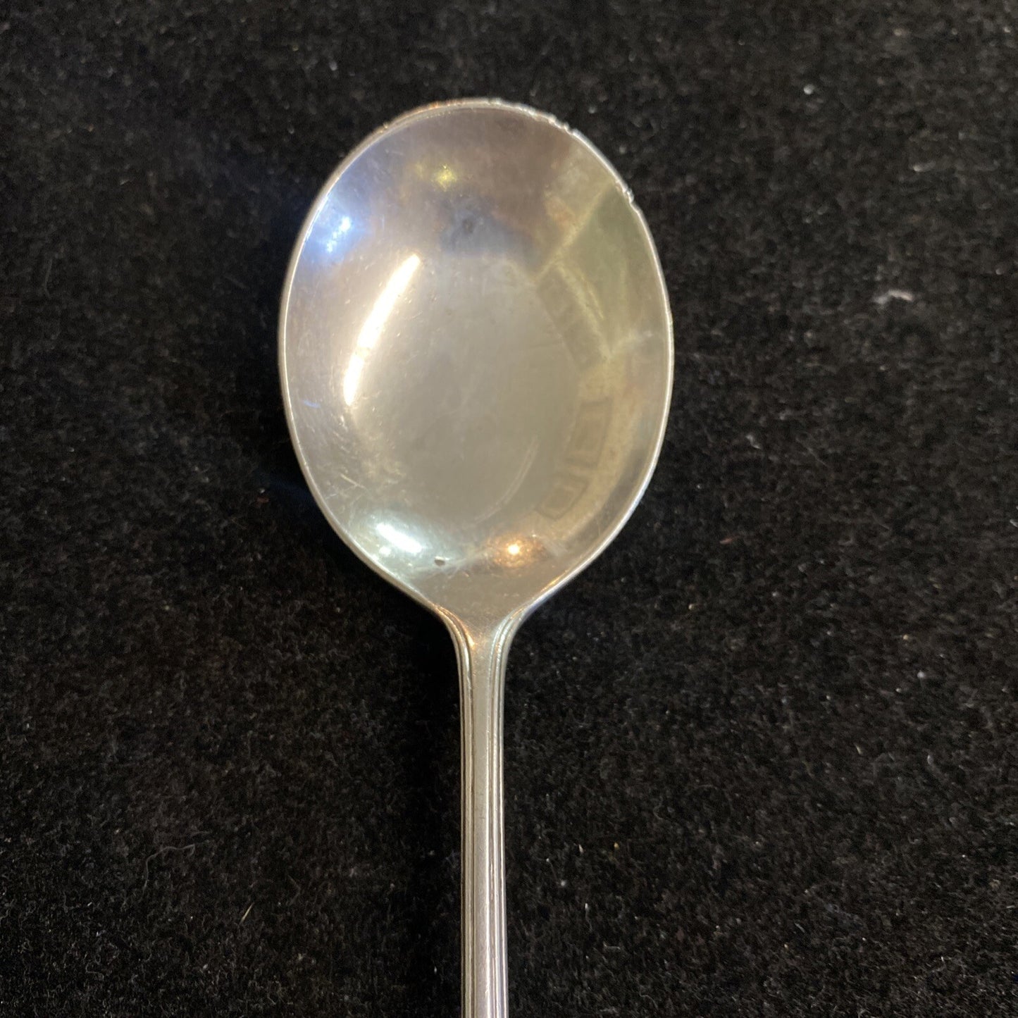 Wallace Sterling Silver 1942 Grand Colonial 6" Cream Soup Spoon 33.49g