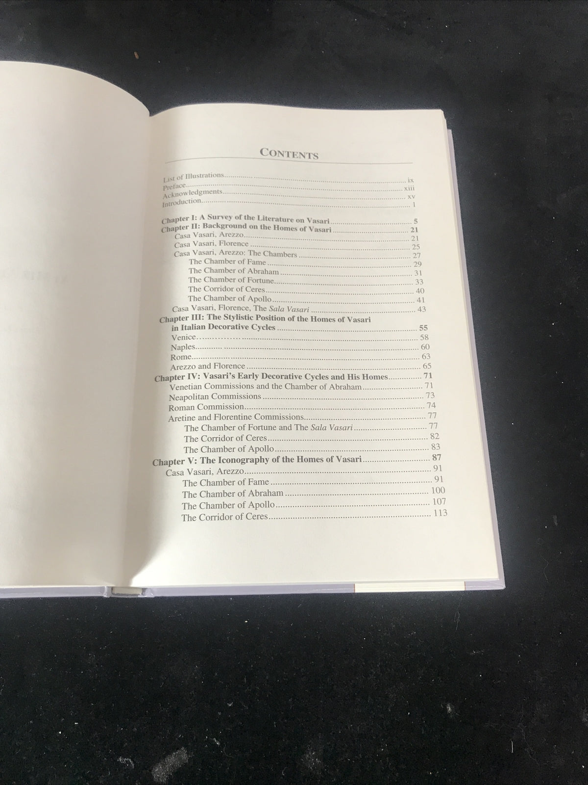 The Homes Of Giorgio Vasari by Cheney 2006 Hardcover Excellent