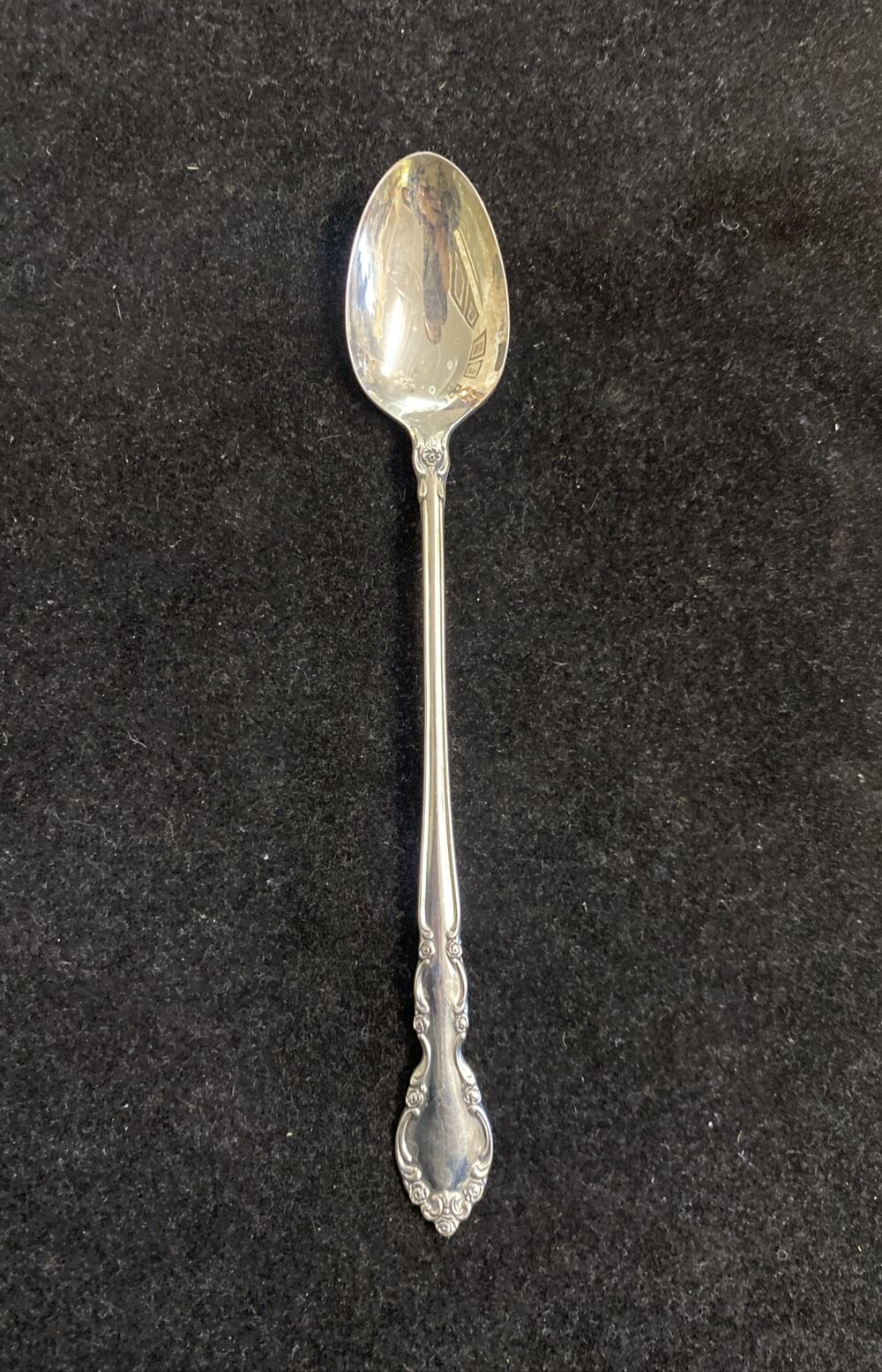 28.4g Sterling Silver Heirloom Grandeur Pattern by Oneida 7 1/2" Iced Tea Spoon