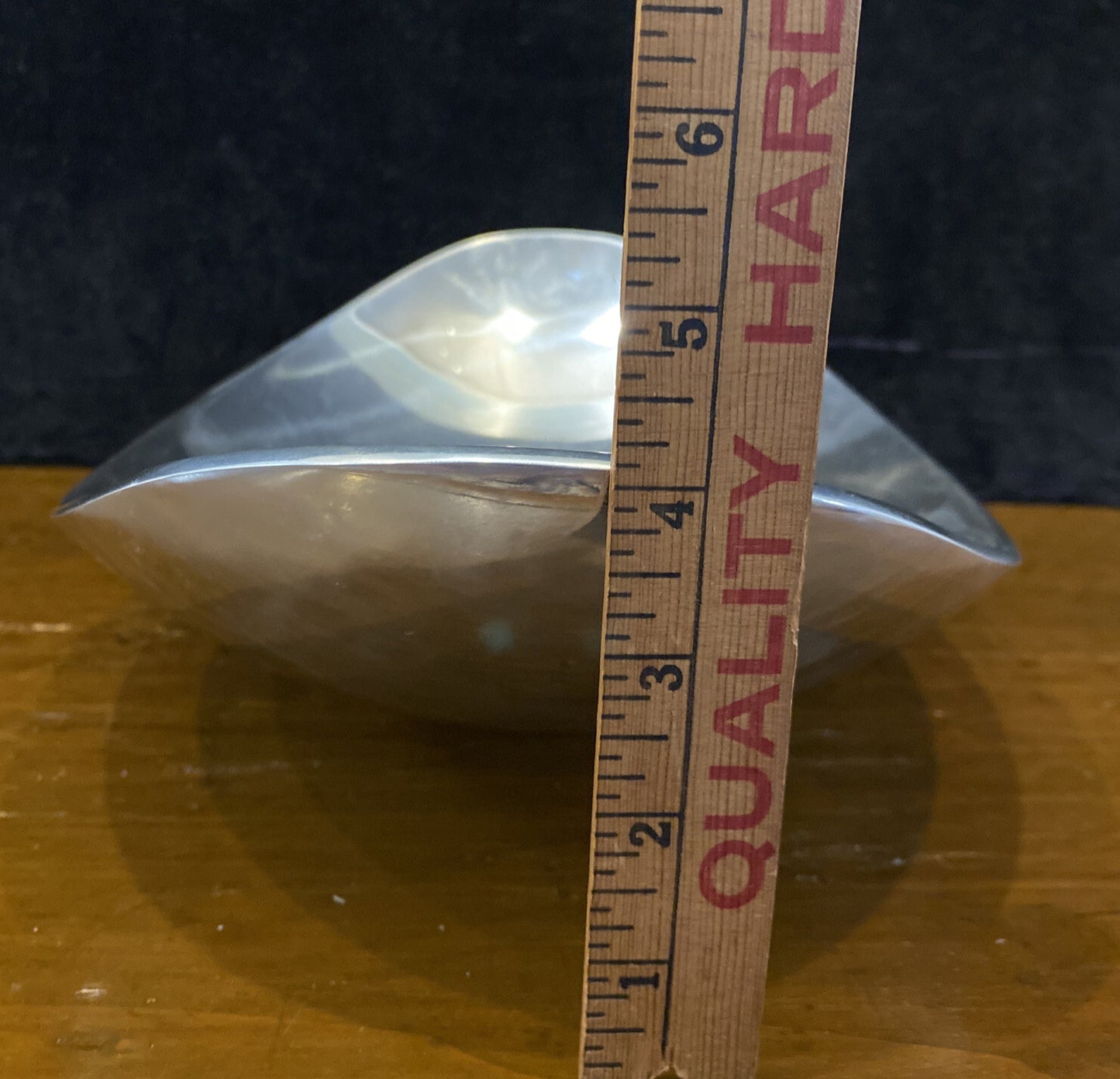 Vintage 1990 NAMBE 668 15-INCH Sculpture LAVA BOWL w/ original bag BH297