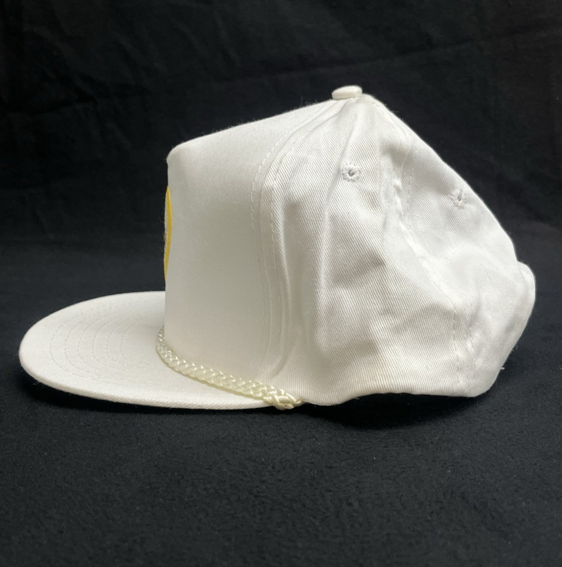 Vintage 100% Cotton NFL Washington Redskins Mascot Profile Snapback Canvas Hat