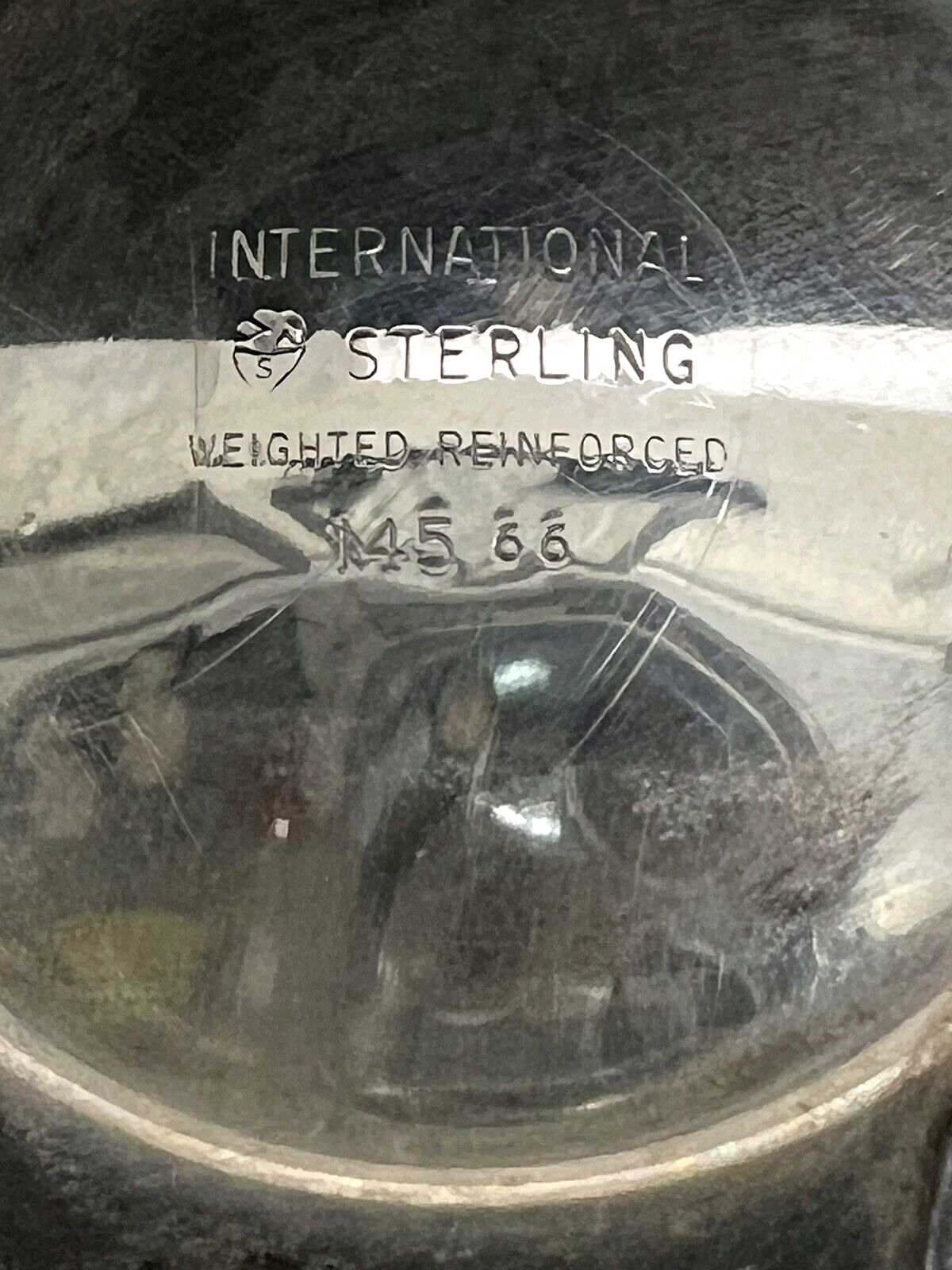 Vintage International Sterling Silver  Trumpet Vase, 5 6/8" 345g 145-66