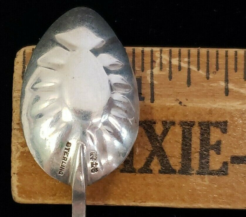 Early Gorham Sterling Silver Ball Pattern late 1800's 4.5" Demitasse