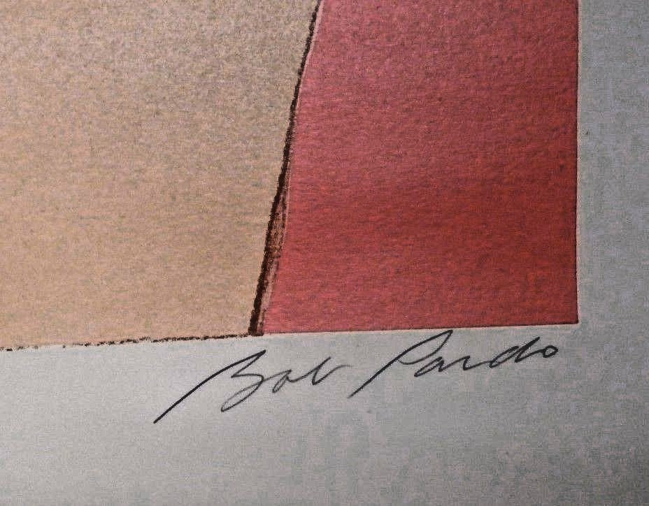 Vintage Serigraph Bob Pardo Pencil Signed Artist Proof 3 of 35 "Lady Luck"