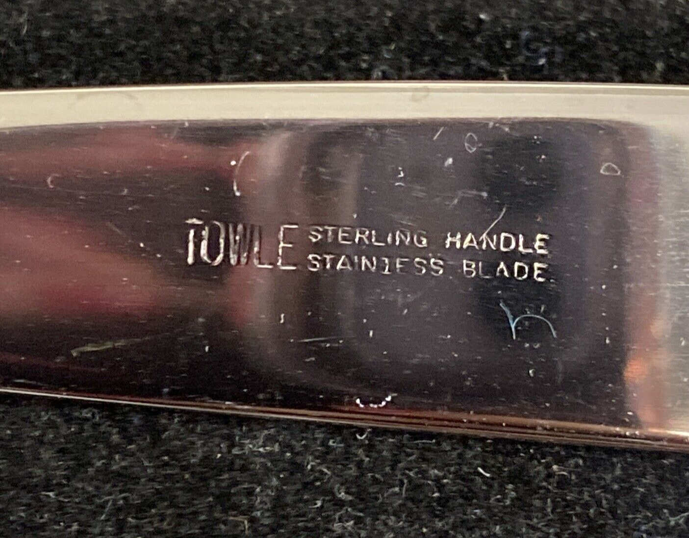 Towle Sterling Silver Old Master 8 7/8" Modern Hollow Knife No Monograms