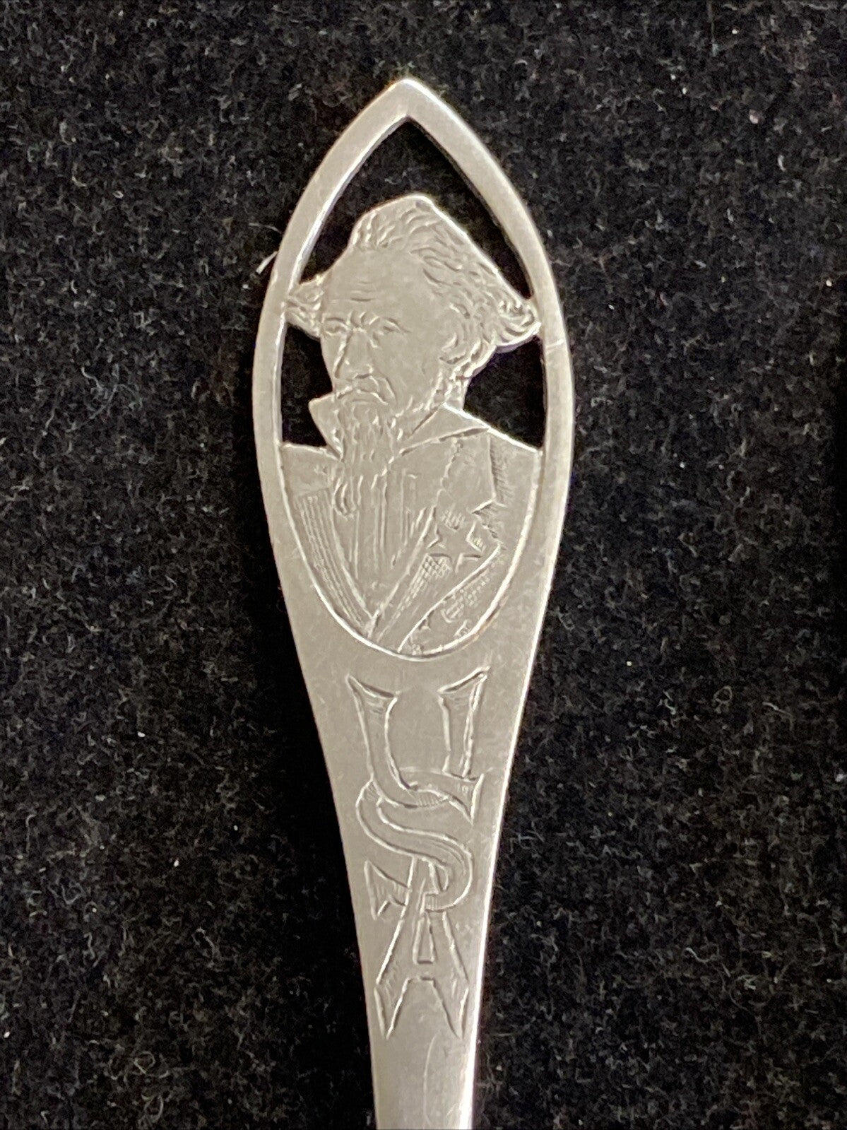 Pair of Baker Manchester Mfg. Co. 4 1/4" USA Baby Spoon & Fork 28.9g