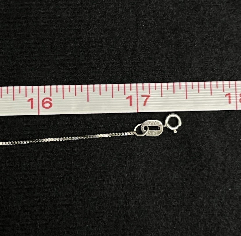 14k White Gold 0.21ct Diamond and 2.53ct Red Ruby Collar Necklace 50% off retail