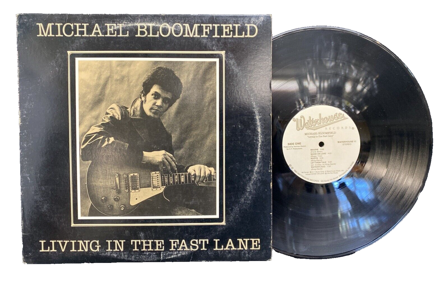 MICHAEL BLOOMFIELD "Living in the Fast Lane" WATERHOUSE 11 NM/VG+