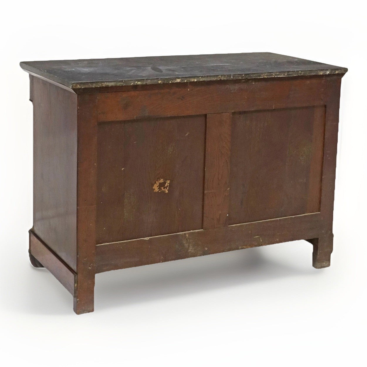 FRENCH EMPIRE MAHOGANY COMMODE, SIGNED P. PISTER, DATED 1819