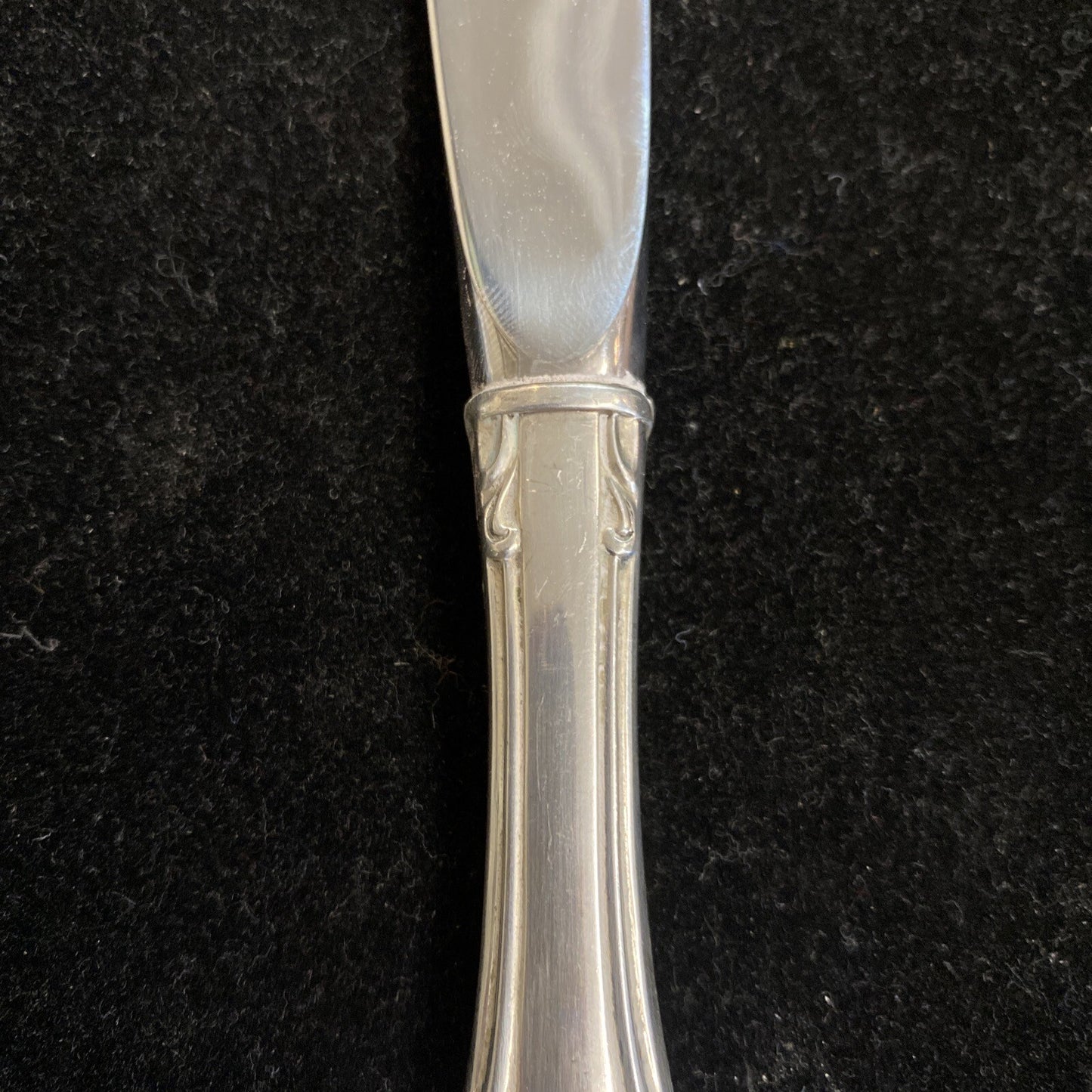 Sterling Silver Alvin Pirouette 9 1/4" Modern Hollow Dinner Knife