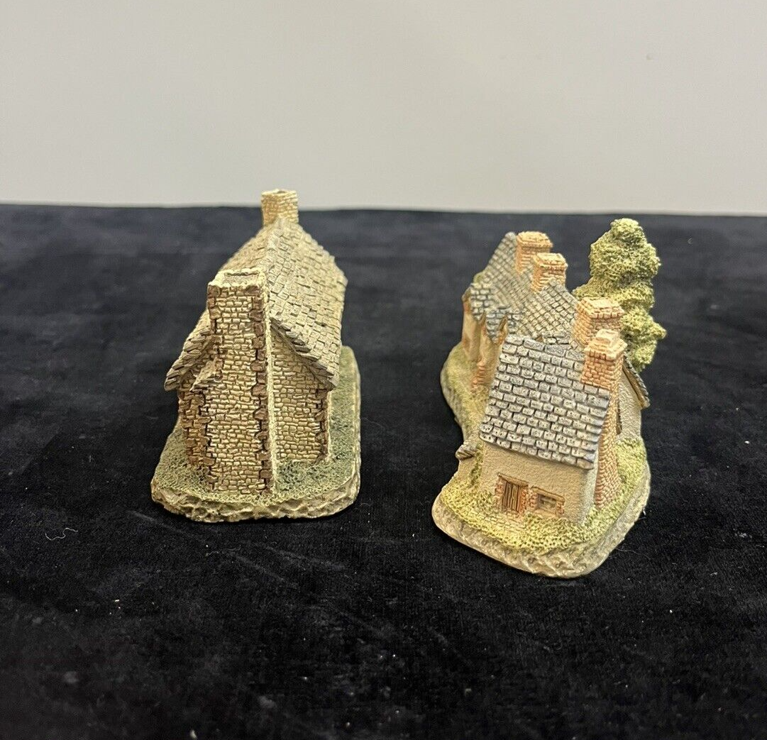 David Winter Cottages Lot Of 4: Yeoman’s Farm, Blackfriars, Craftsman, Miners