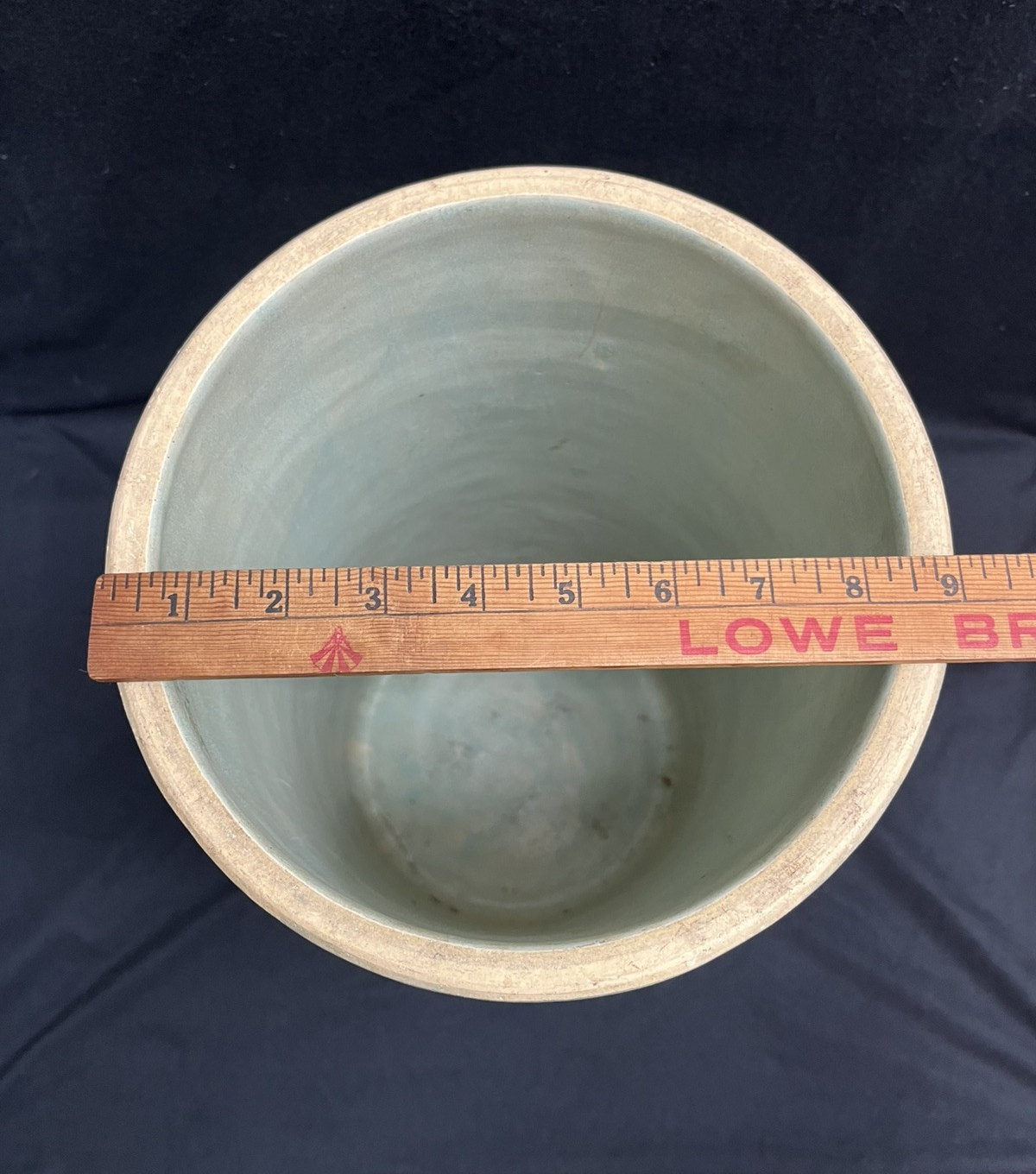 Vintage Robinson Ransbottom Pottery Dogwood Umbrella Stand Holder 18"