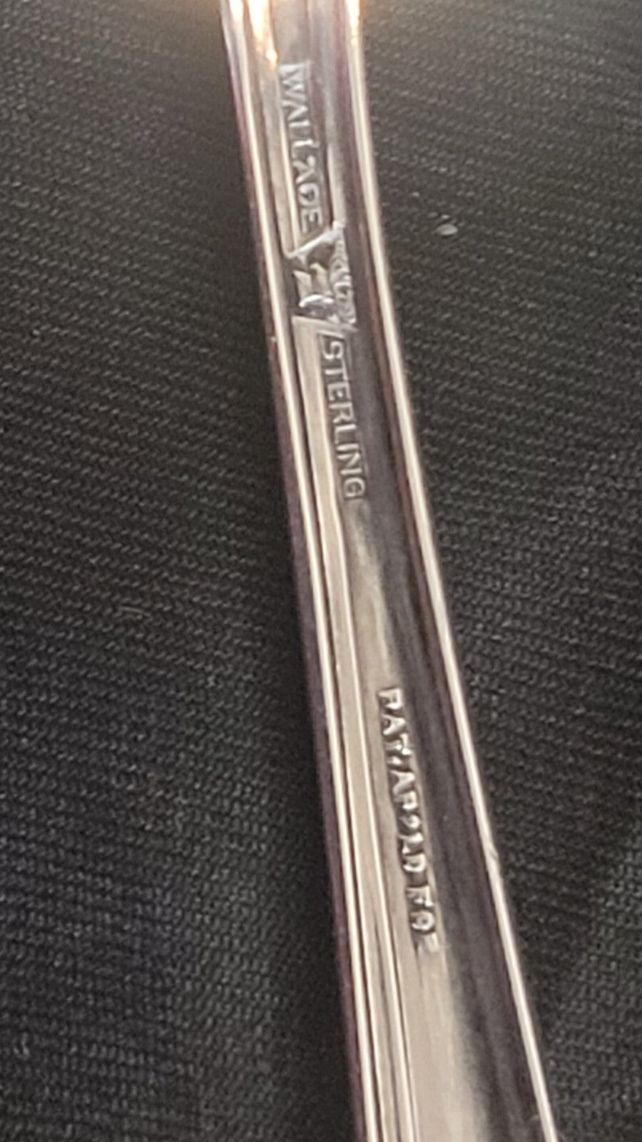 Sterling Silver Flatware - Wallace Orange Blossom 6" Sugar Spoon 1923