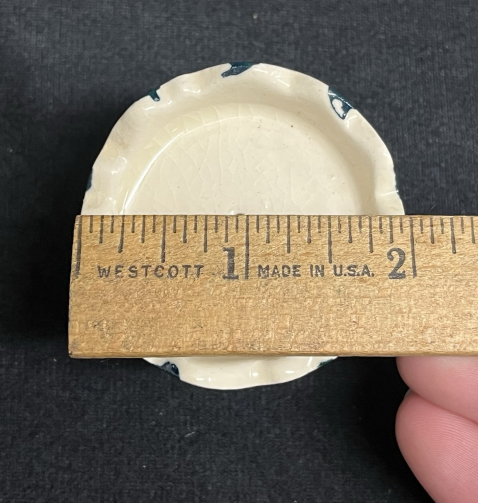 Boleslawiec Polish Pottery Stackable Salt & Pepper Shakers, Peacock Pattern 3 in