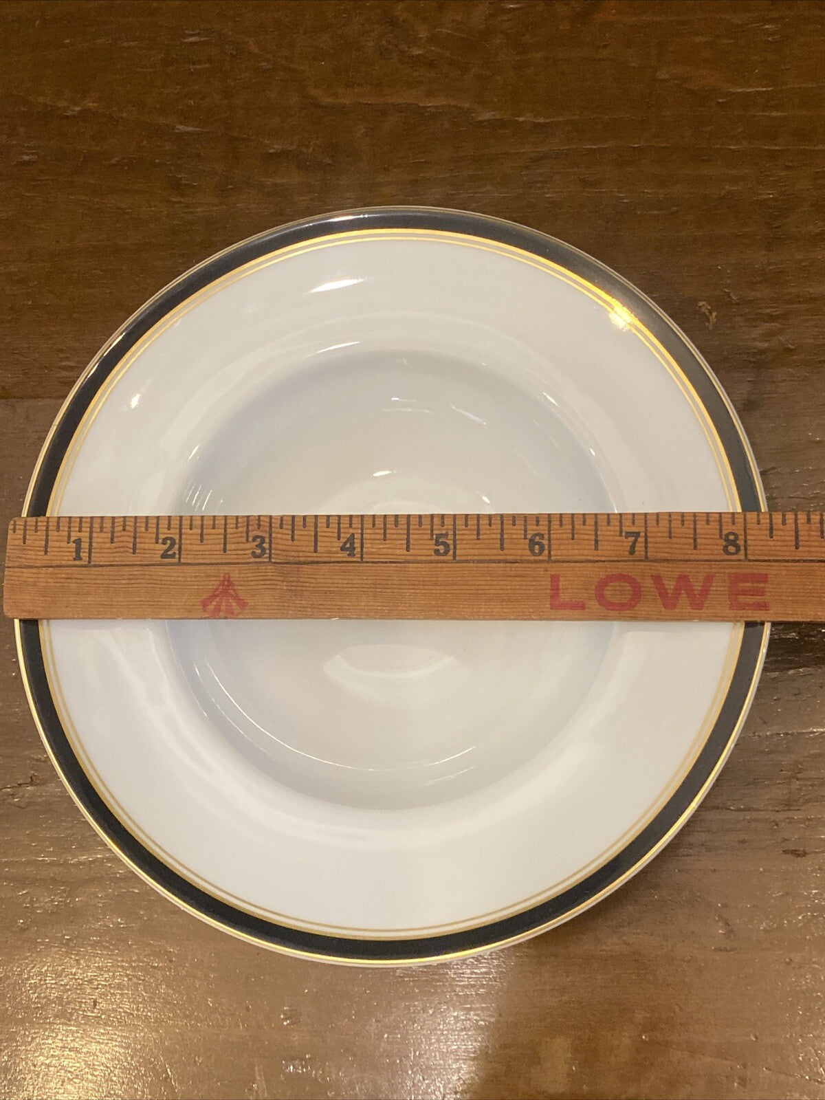 1 Diplomat Black Ceralene Raynaud Limoges 8 1/4" Soup Bowls 12 Avail BH166 B