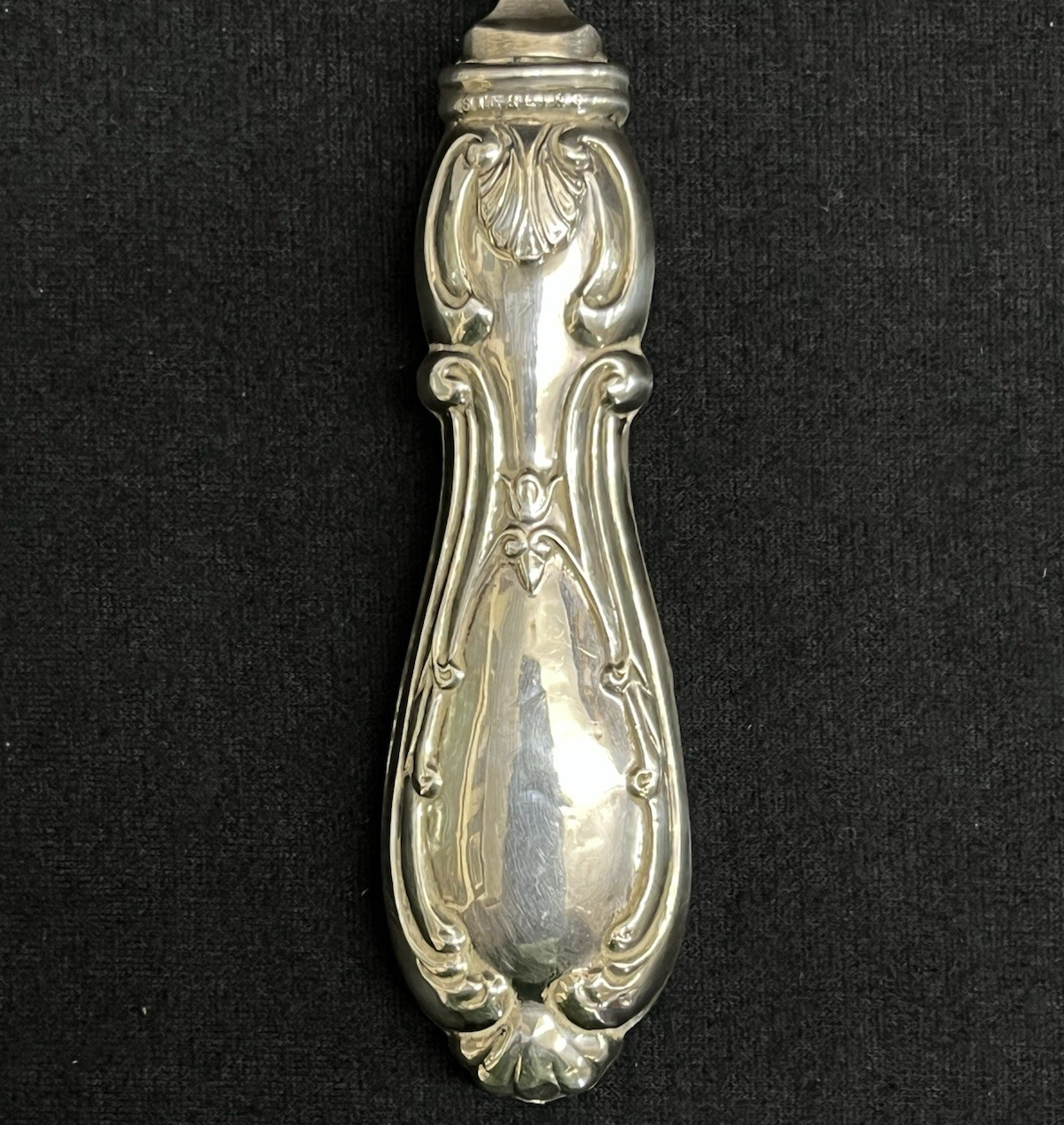 Orleans by Michael C. Fina Sterling Silver Pickle Fork w/ Hollow Handle 7 3/8"