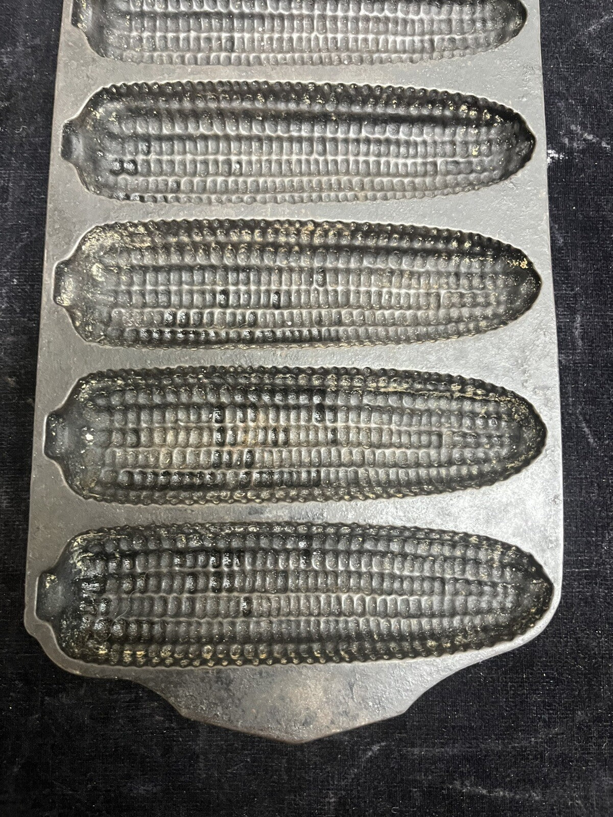 Restored Griswold 273 Cast Iron Crispy Corn Mold Stick Pan 930 Muffin Cornbread