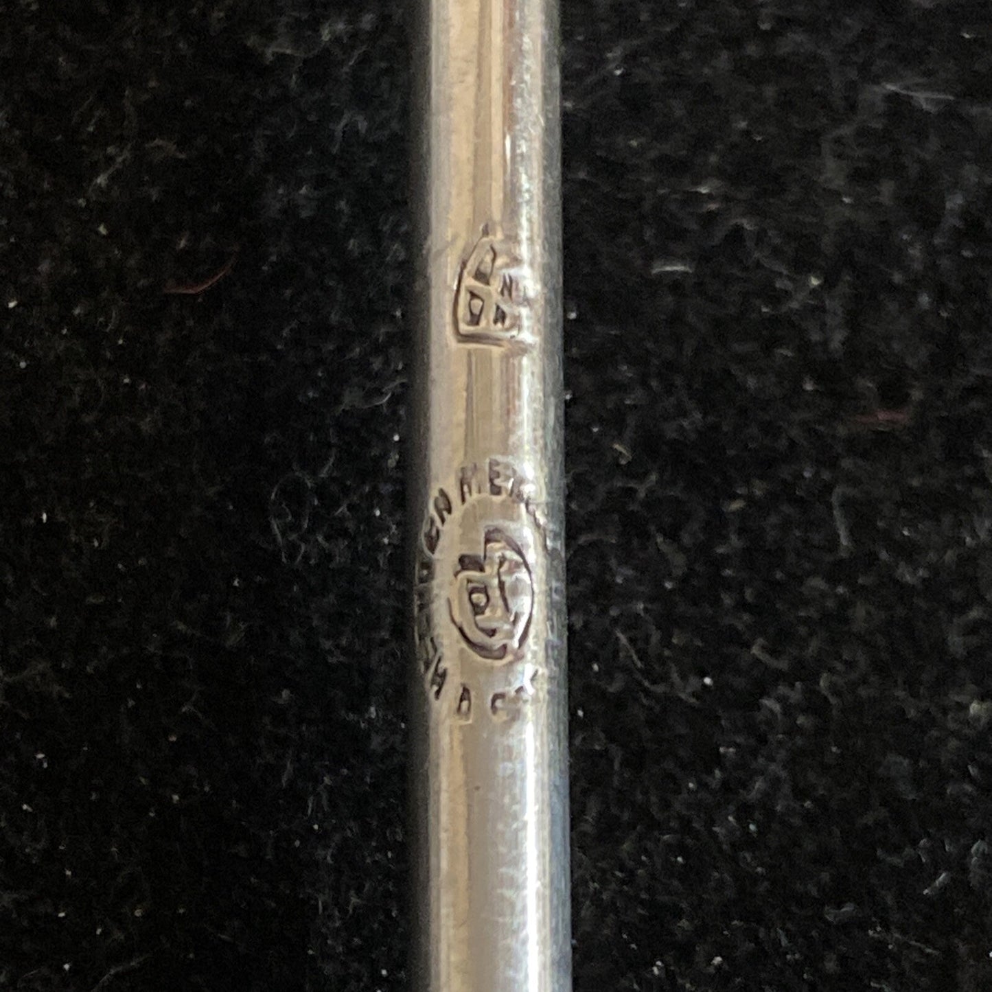 Vintage set 6 Mexico Sterling Silver Sipper Straws Cocktail Spoons Barware 10.6g