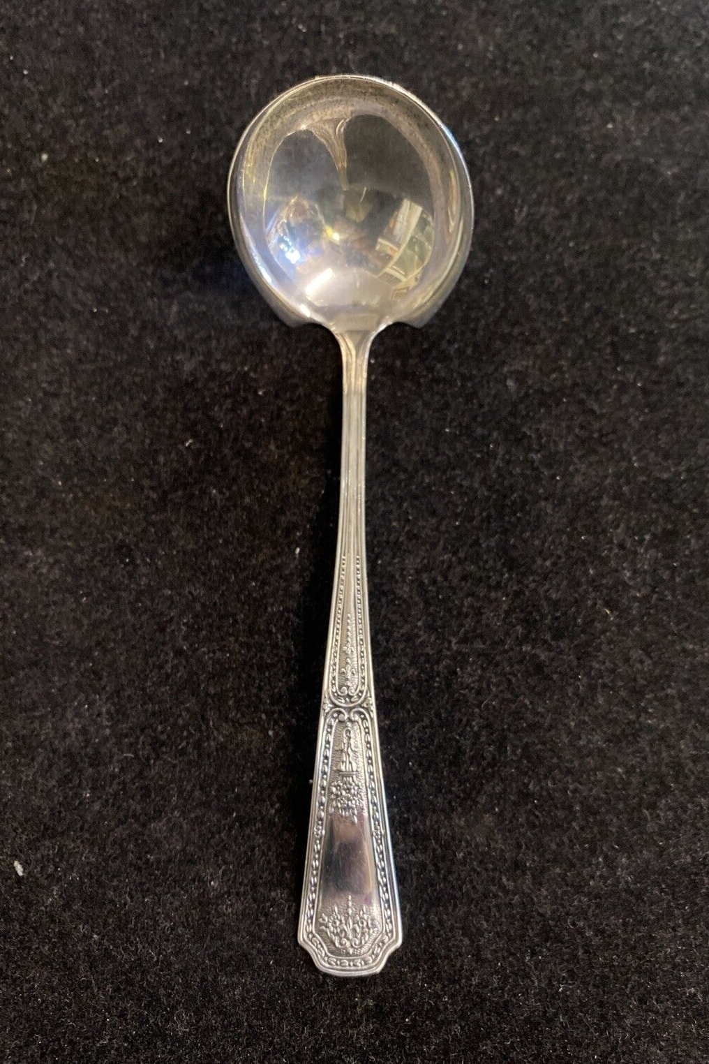 Saart Brothers Sterling 1900s "Carpathia" Pattern 5 1/4" Gravy Ladle 18.1g