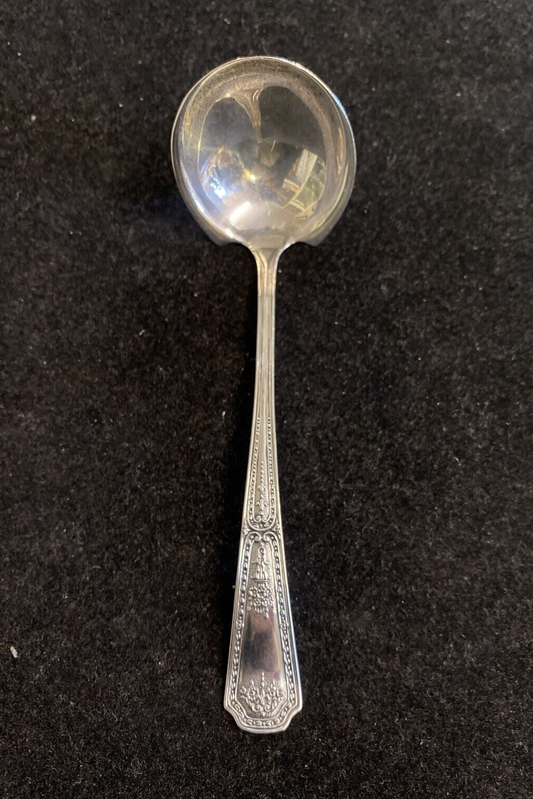 Saart Brothers Sterling 1900s "Carpathia" Pattern 5 1/4" Gravy Ladle 18.1g