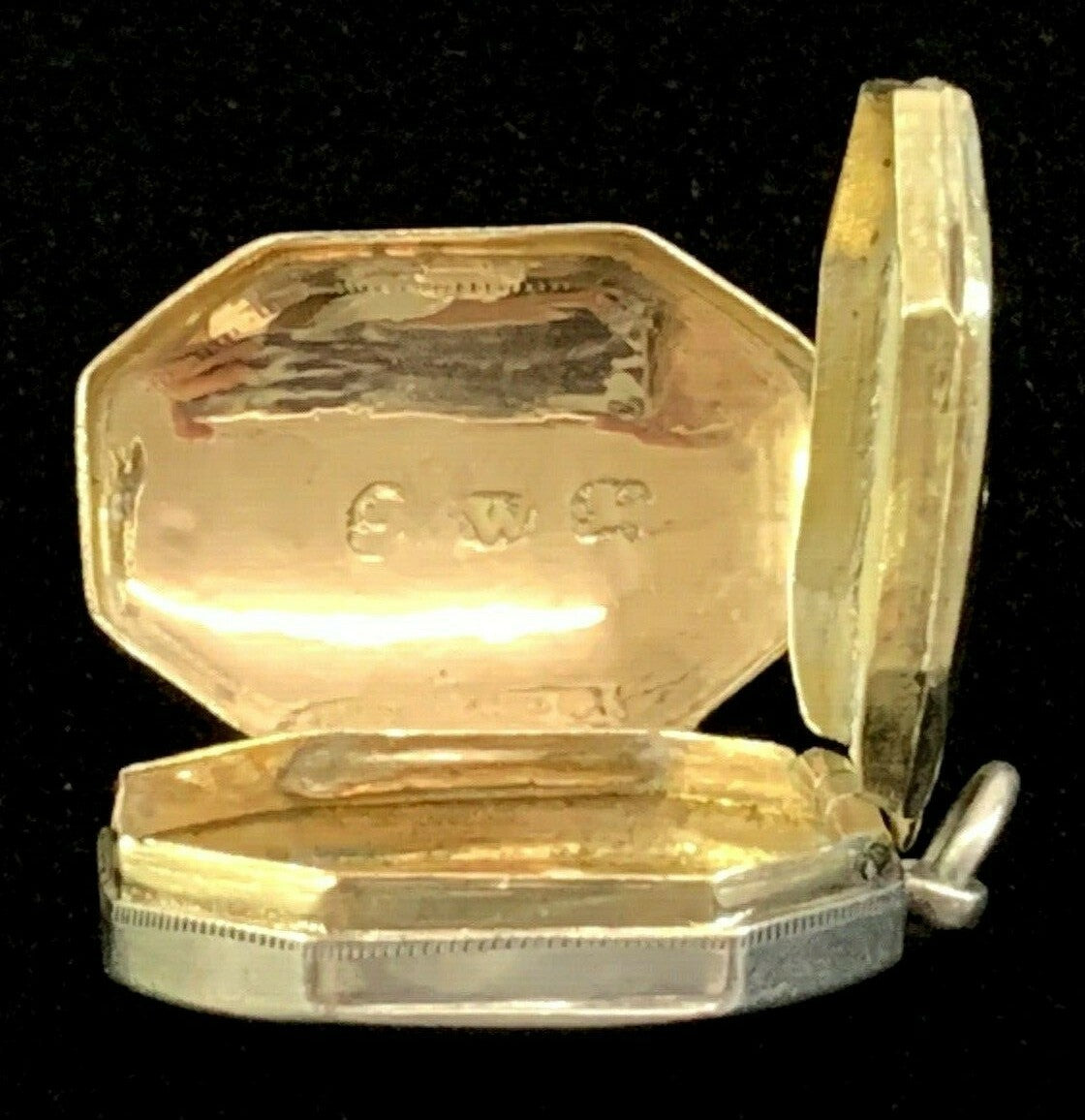 - JOSEPH WILLMORE GEORGIAN ENGLISH STERLING SILVER VINAIGRETTE BIRMINGHAM 1814