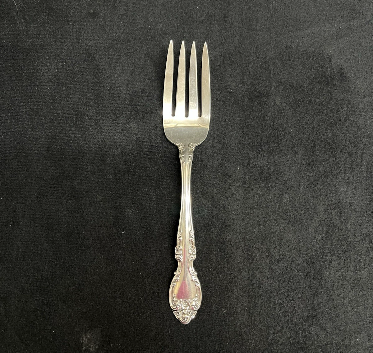 Melrose by Gorham Sterling Silver Cold Meat Serving Fork 8 1/8 in - 78.92g