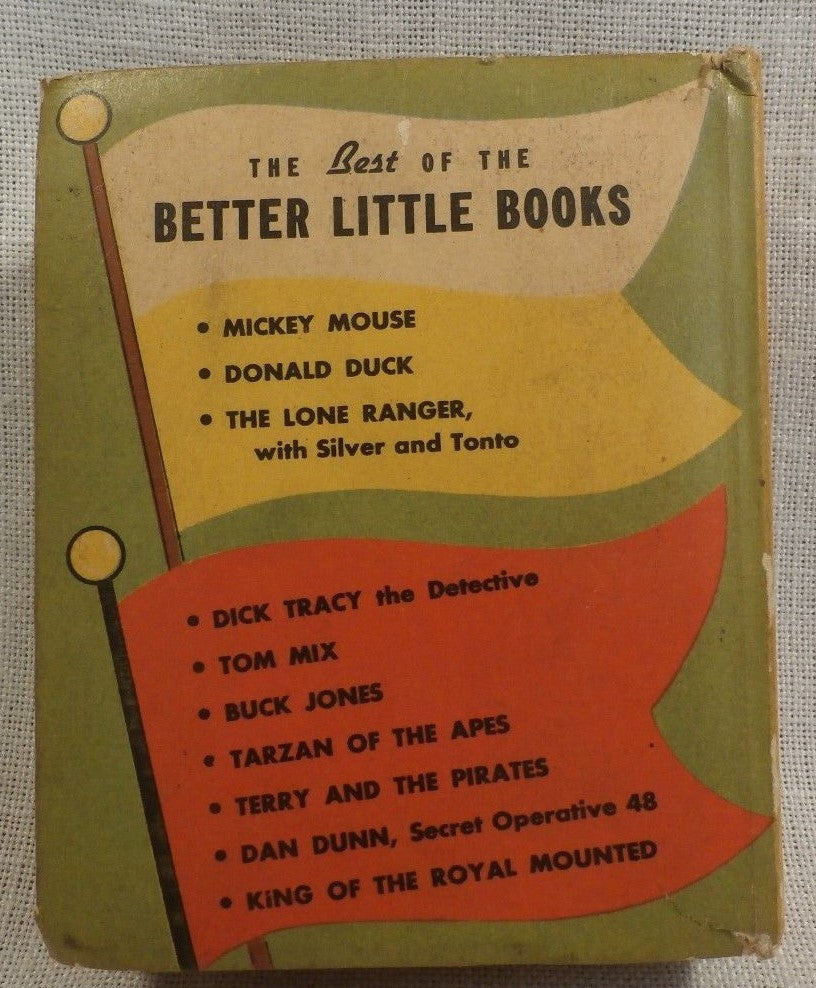 1939 BETTER LITTLE BOOK #1410 CLYDE BEATTY DAREDEVIL LION & TIGER TAMER