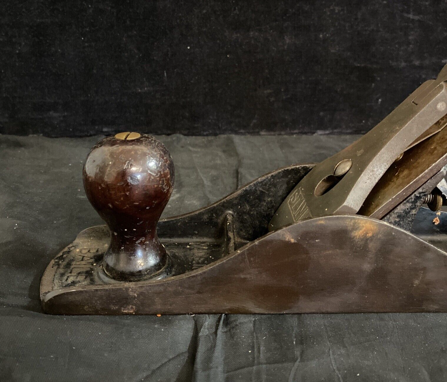 VTG Stanley Wood Block No.5 Bench Block Plane Marked "Bailey" Woodworking